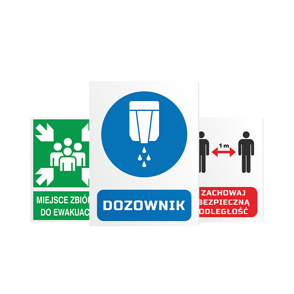 tabliczki ostrzegawcze