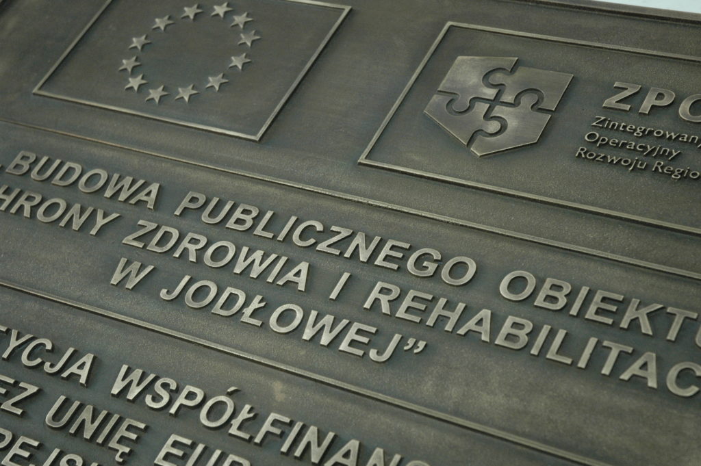 tablica unijna pamiątowa 2